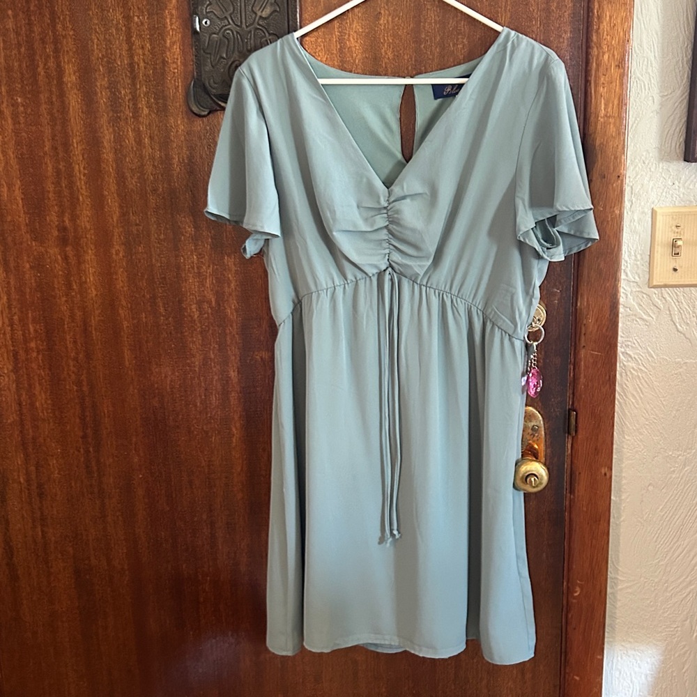 Francesca’s Rain Soft Blue Garment